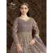 Picture of Bewitching Net Dim Gray Anarkali Salwar Kameez