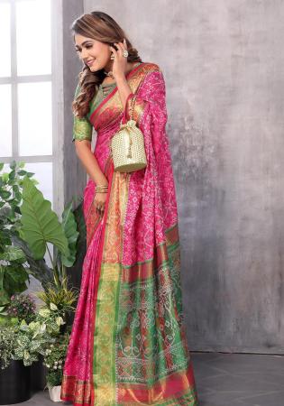 Picture of Enticing Silk Light Coral Saree