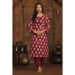 Picture of Nice Rayon Saddle Brown Kurtis & Tunic