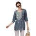 Picture of Pretty Rayon Slate Grey Kurtis & Tunic