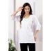 Picture of Fine Rayon White Kurtis & Tunic