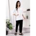 Picture of Fine Rayon White Kurtis & Tunic