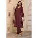 Picture of Fine Rayon Dark Olive Green Kurtis & Tunic