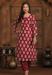 Picture of Beauteous Rayon Saddle Brown Kurtis & Tunic
