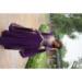 Picture of Grand Georgette Purple Readymade Gown