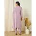 Picture of Pretty Silk Thistle Readymade Salwar Kameez