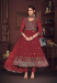 Picture of Exquisite Georgette Maroon Anarkali Salwar Kameez