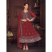 Picture of Exquisite Georgette Maroon Anarkali Salwar Kameez