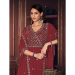 Picture of Exquisite Georgette Maroon Anarkali Salwar Kameez