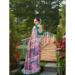 Picture of Grand Silk Plum Saree