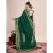 Picture of Stunning Silk Forest Green Saree