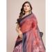 Picture of Nice Linen Indian Red Saree