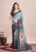 Picture of Magnificent Linen Slate Grey Saree