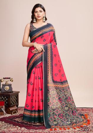 Picture of Sublime Linen Midnight Blue Saree
