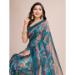 Picture of Radiant Linen Brown & Dark Violet Saree