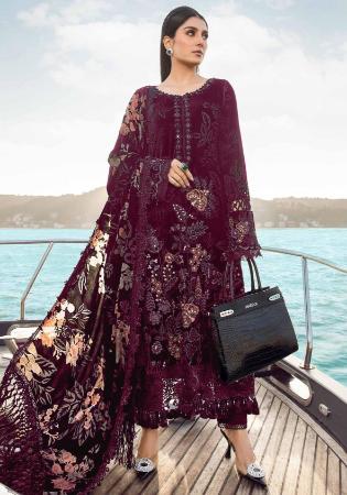 Picture of Fine Rayon Brown Straight Cut Salwar Kameez