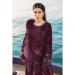 Picture of Fine Rayon Brown Straight Cut Salwar Kameez