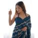 Picture of Graceful Georgette Midnight Blue Saree