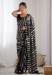 Picture of Superb Georgette Black Saree