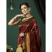 Picture of Lovely Silk Maroon Saree