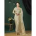Picture of Enticing Chiffon Silver Saree