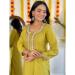 Picture of Excellent Rayon Golden Rod Readymade Salwar Kameez