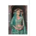 Picture of Beautiful Net Sea Green Lehenga Choli