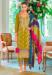 Picture of Taking Chiffon Sea Green Straight Cut Salwar Kameez
