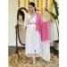 Picture of Classy Chiffon Off White Readymade Salwar Kameez