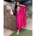 Picture of Good Looking Chiffon Deep Pink Readymade Salwar Kameez