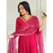 Picture of Fine Cotton Crimson Readymade Salwar Kameez