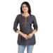 Picture of Sightly Rayon Slate Grey Kurtis & Tunic