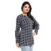 Picture of Stunning Rayon Slate Grey Kurtis & Tunic