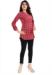 Picture of Pleasing Rayon Indian Red Kurtis & Tunic