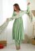 Picture of Nice Silk Dark Sea Green Readymade Salwar Kameez