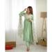 Picture of Nice Silk Dark Sea Green Readymade Salwar Kameez