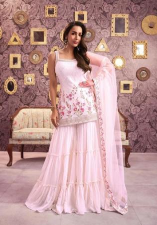 Picture of Beauteous Georgette Thistle Readymade Salwar Kameez