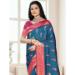 Picture of Alluring Silk Sea Green Saree