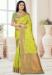 Picture of Ravishing Silk Golden Rod Saree