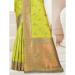 Picture of Ravishing Silk Golden Rod Saree