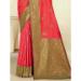 Picture of Splendid Silk Salmon Saree