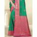 Picture of Elegant Silk Teal Saree