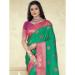 Picture of Elegant Silk Teal Saree