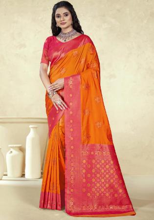 Picture of Sublime Silk Chocolate Saree