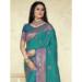 Picture of Statuesque Silk Sea Green Saree