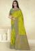 Picture of Grand Silk Golden Rod Saree