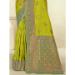 Picture of Grand Silk Golden Rod Saree
