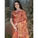 Picture of Enticing Chiffon Indian Red Saree