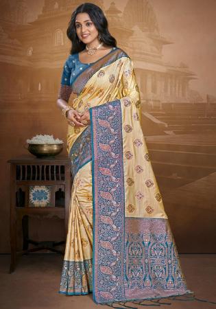 Picture of Appealing Silk Tan Saree