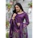 Picture of Amazing Silk Brown Readymade Salwar Kameez